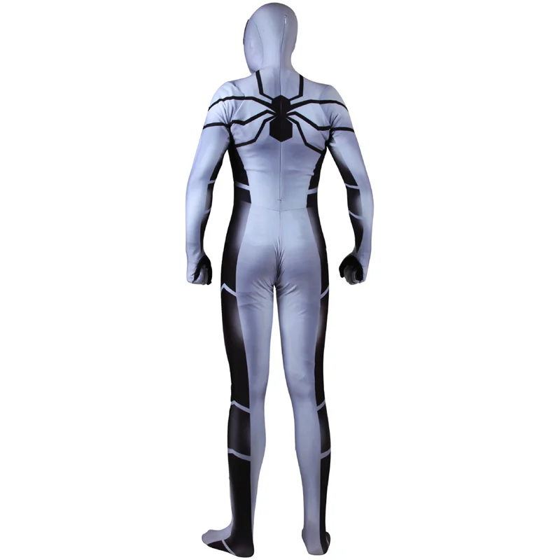 Взрослый человек-паук Future Foundation костюм косплей костюм Zentai костюм Спайдермен костюм комбинезоны