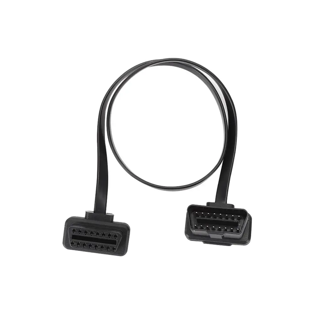 60cm extension cable Мини Plug Play OBD gps трекер автомобиля GSM OBDII устройство слежения автомобиля OBD2 16 PIN Интерфейс X2 - Цвет: 60cm extension cable