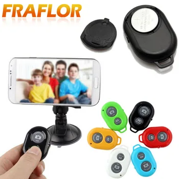 

10pcs/lot Bluetooth Wireless Remote Control Monopod Selfie Stick Shutter Self-timer Remote Shutter for IOS Android Gopro Camera