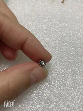  Hot sale 316L stainless steel 16G internal thread Opal Zircon Trinity ball labret tragus helix conch cartilage piercing earring 