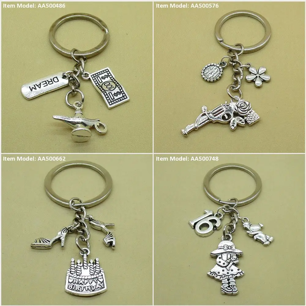 Брелок-лампа для ключей ярлык с надписью Волшебный Джинн Aladdin мечта о долларе США