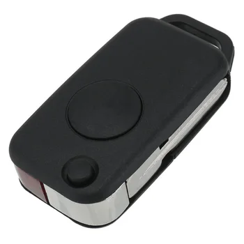 

Black Car key case Protector Cover Flip For Mercedes-Benz C230 S500 SL500
