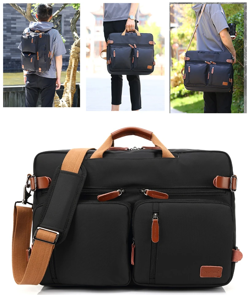 coolbell backpack 15 6 17 3inch convertible laptop backpack fashion business travel anti theft backpack casual portable backpack
