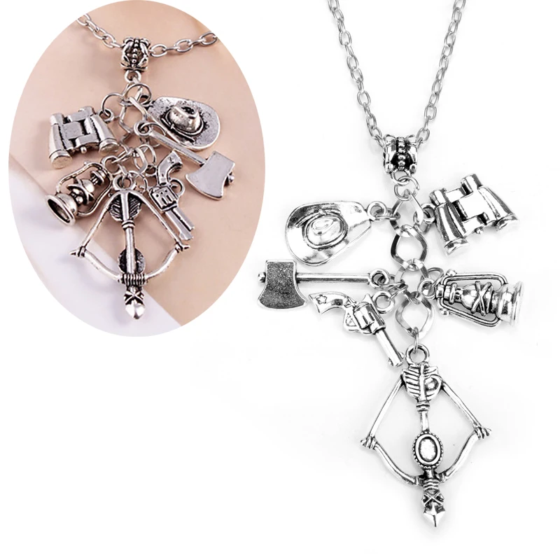 2019 модное уникальное 1 шт подвесное ожерелье с подвеской в виде ходячих мертвецов