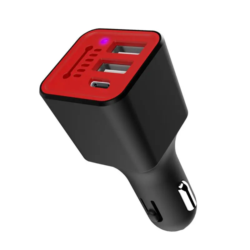 3.1A 3 USB порта зарядное устройство авто очиститель свежего воздуха кислородный бар Озон ионизатор A6HE