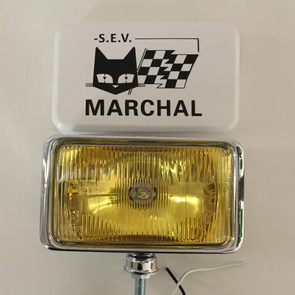 Джамбо квадратные точечные рабочие огни желтого стекла 12V100W