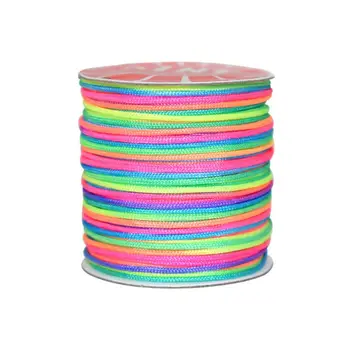 

Neon Color String Rope Woven Friendship Bracelets Handmade DIY Jewelry Making Accessories
