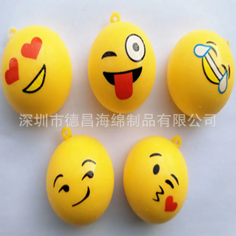 Настраиваемые ПУ стиль QQ Expression мягкие игрушки
