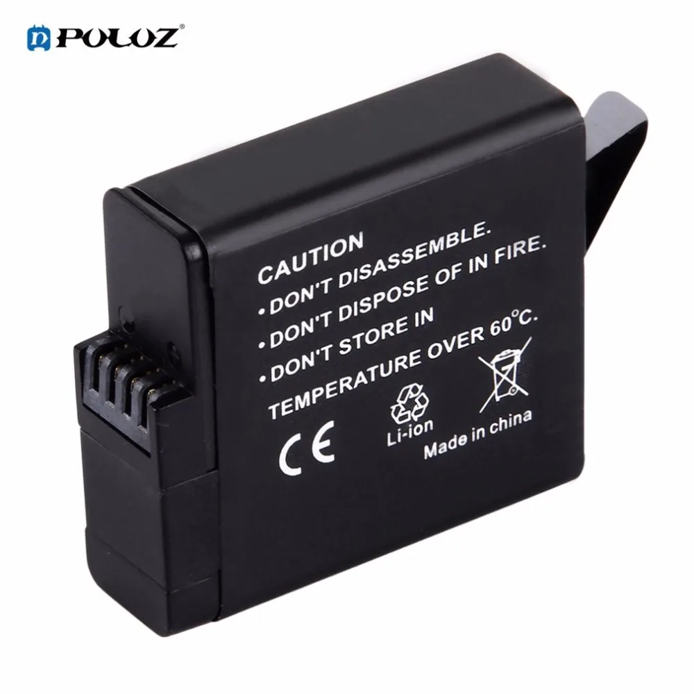 PULUZ PU188 без эффекта памяти 1220MAH 3,85 V сменная батарея литий-ионная батарея подходит для Gopro Hero5