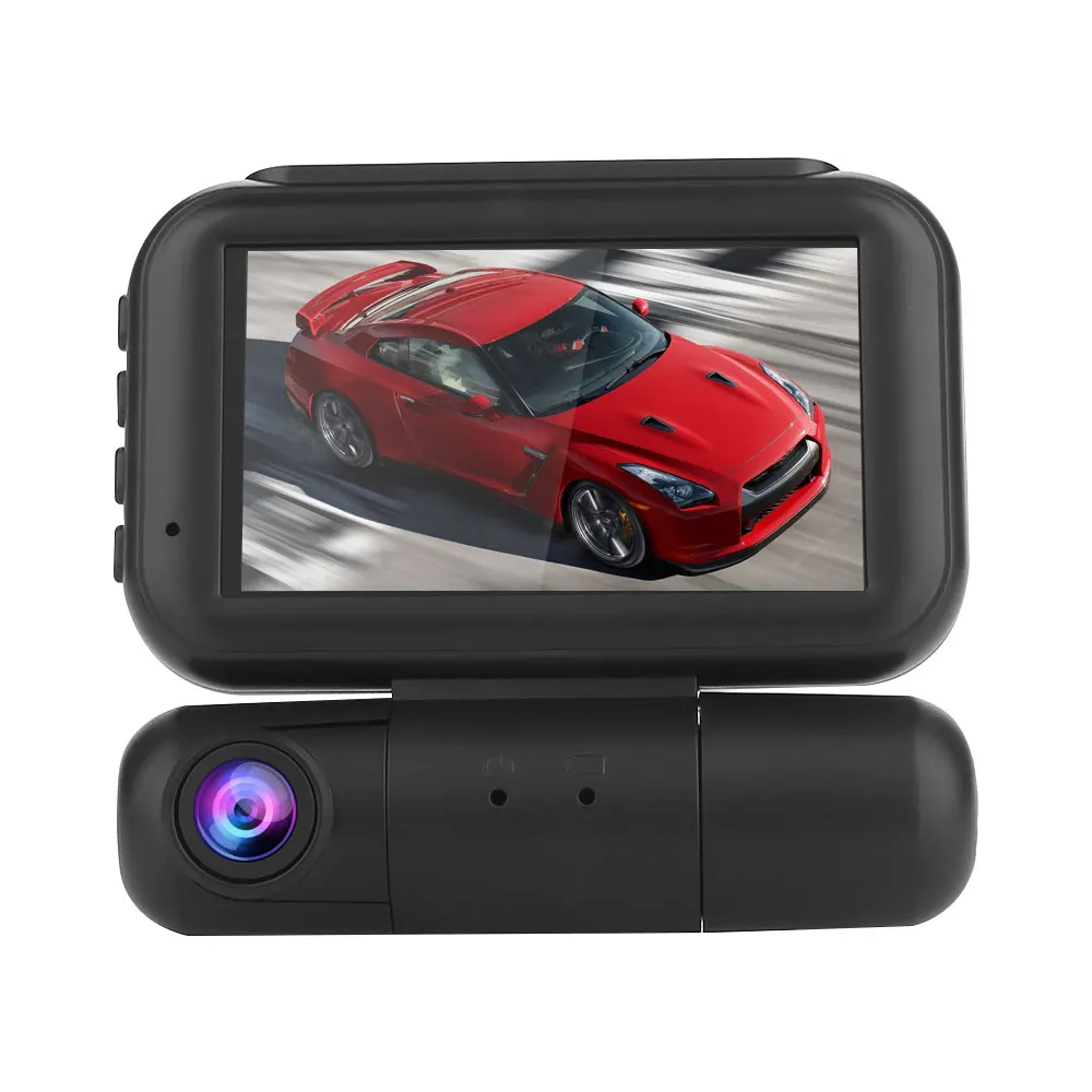 3-дюймовый Full HD 1080P Видеорегистраторы для автомобилей видеорегистратор Двойной объектив Камера с ADAS для парковочной системы Vedio G-Сенсор Регистраторы видеорегистратор ночного видения