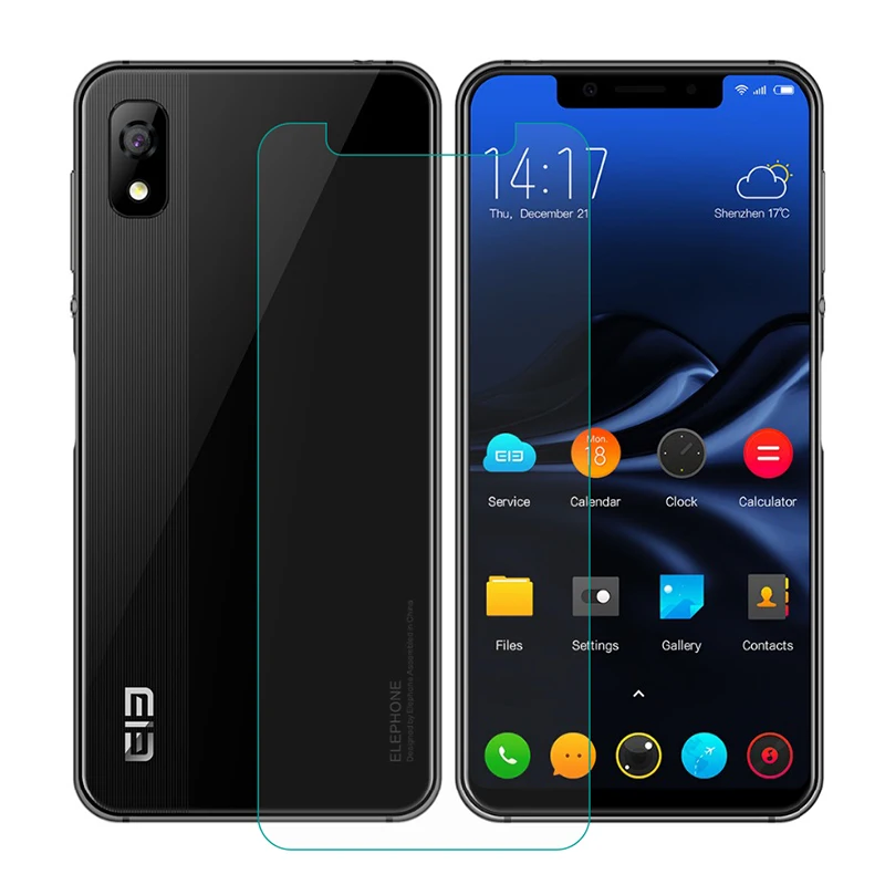 Закаленное стекло для Elephone U2 P8 3D Max A6 Mini A4 Pro A5 lite Soldier 9H 2.5D защитная пленка ЖК-экран Защитная крышка