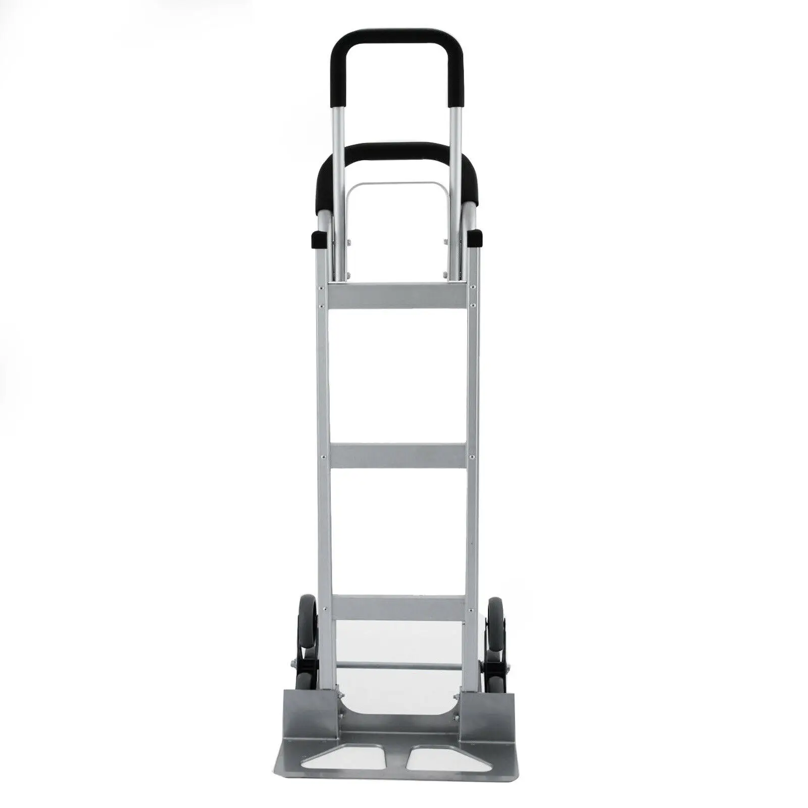 2In1 Folding Hand Truck Shopping Cart Stair Climber Wagon Outdoor Trolley All Terrain Cart with Wheels Folding Transport Trolley