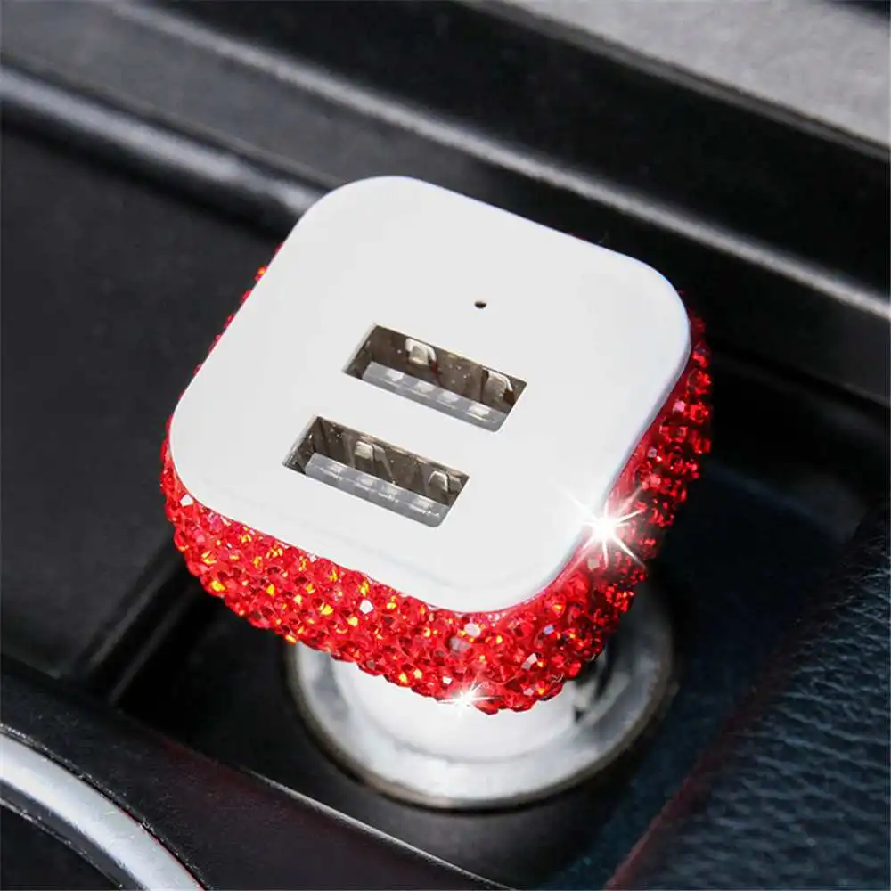 Bakeey 2.1A двойной USB Автомобильное зарядное устройство с светодиодный светильник быстрой зарядки адаптер для iPhone 11 huawei P30 mate 30 5G Xiaomi 9Pro Redmi K20