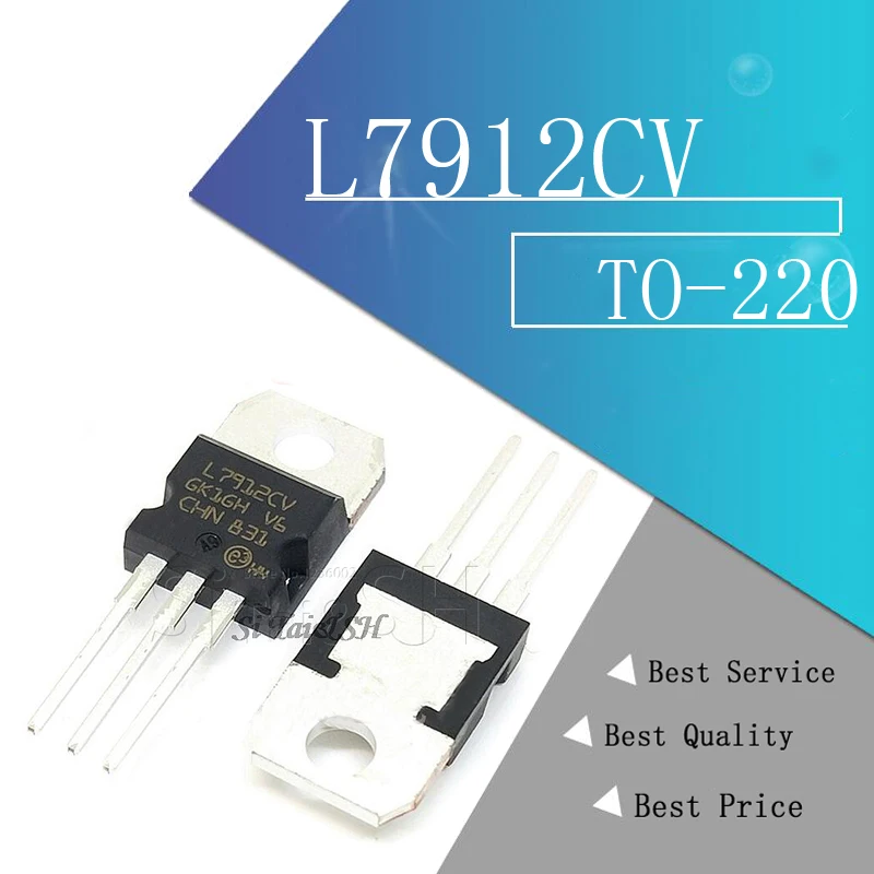 Новая и оригинальная интегральная схема L7912CV TO220 L7912 TO-220 7912 LM7912 MC7912 10 шт. |