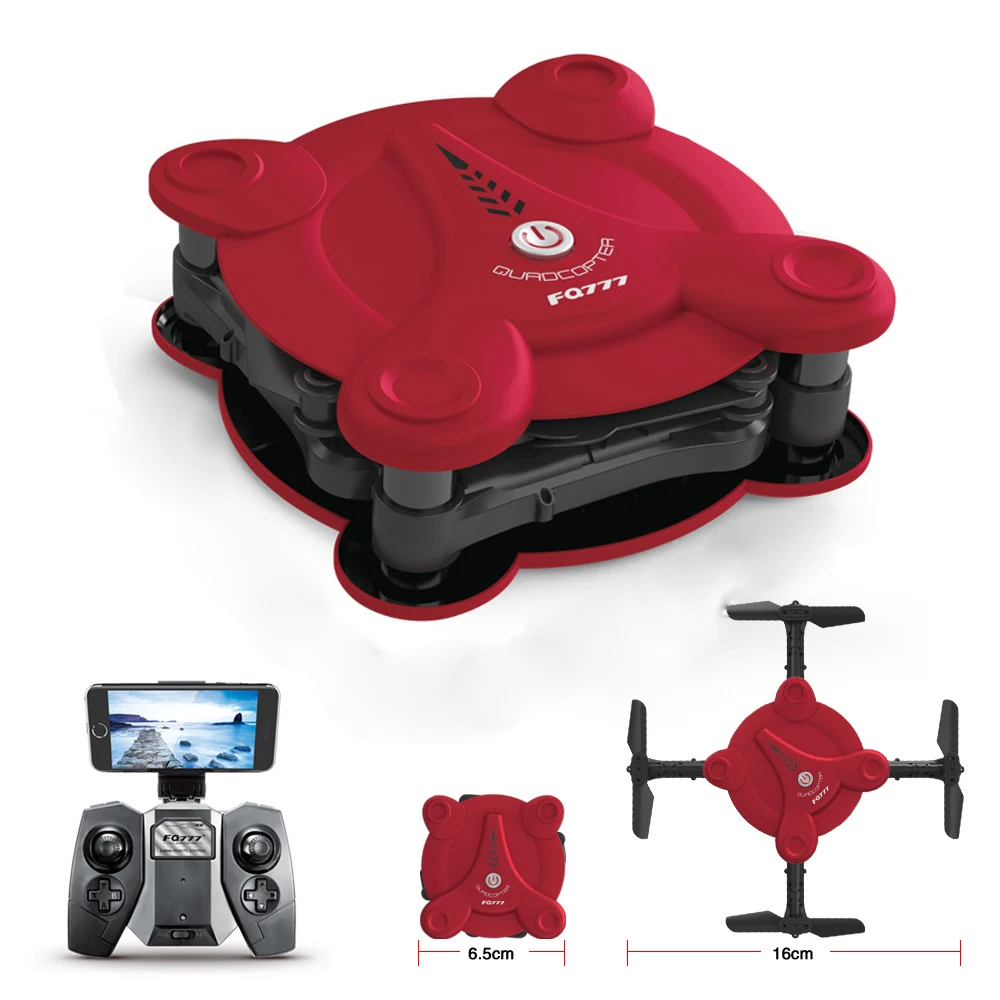 

6-Axis Gyro Foldable Drone With Camera HD RC Helicopter With Altitude Hold Headless Mode RC Quadcopter With WiFi Toys For Kids