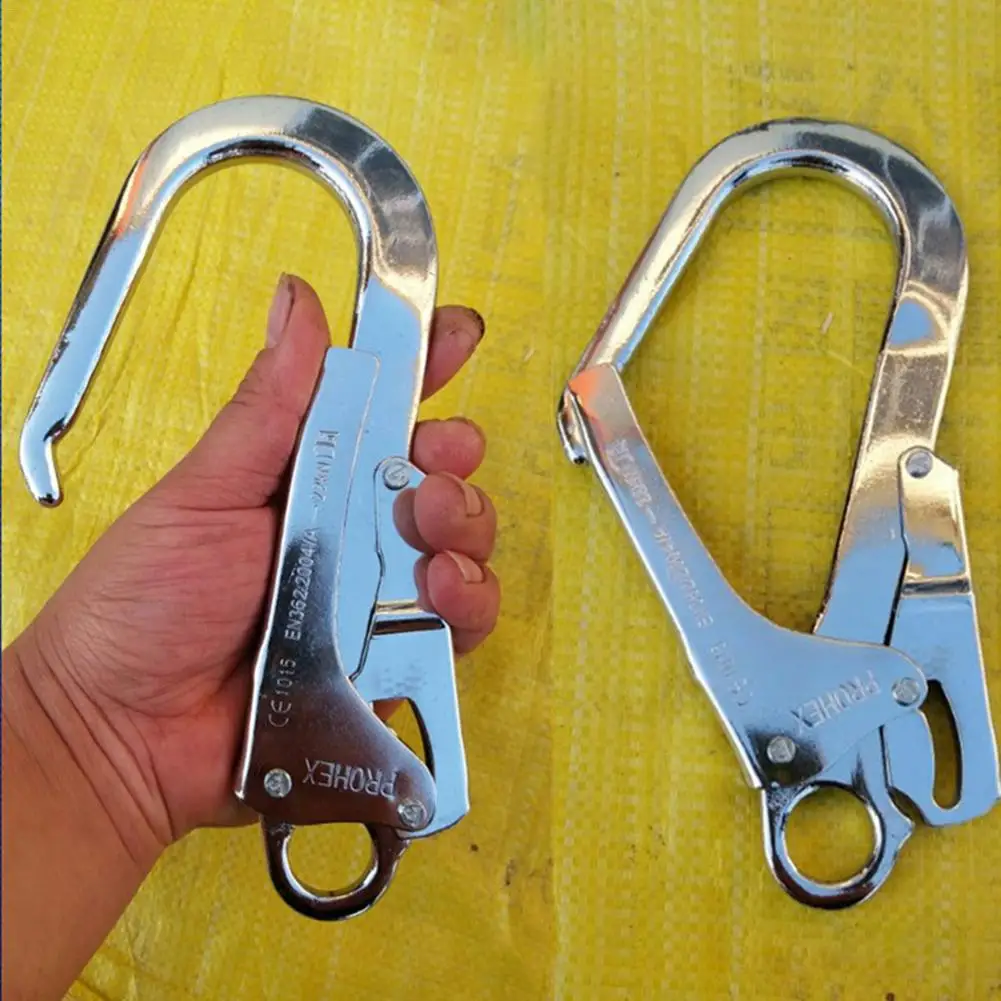High Strength Rebar Hook Fall Protection Carabiners Clips Hook For Aerial  Work D-ring Carabiner Clip Set Wire Ring Climbing Clip - AliExpress