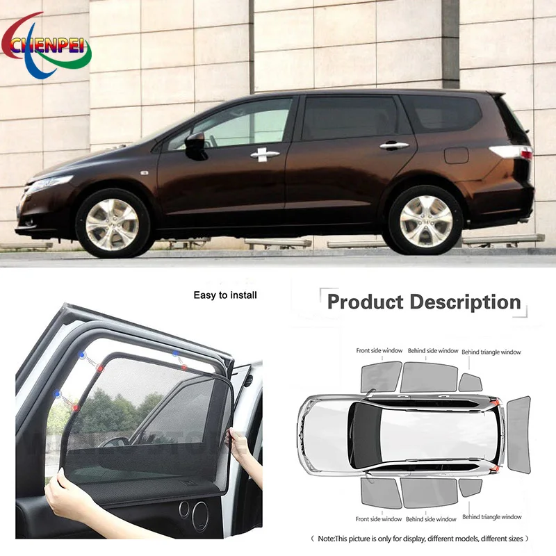 

Магнитный солнцезащитный козырек для автомобиля Honda Odyssey 2011
