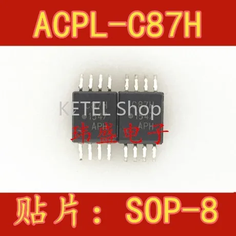 

Freeshipping 10PCS/LOT ACPL-C87H-500E C870 SOP8 ACPL-C87H