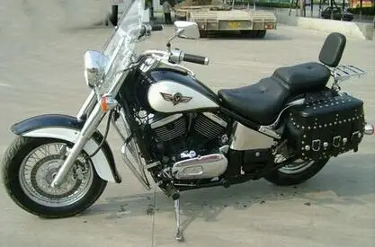 Хромированная спинка Сисси Бар багажная стойка для KAWASAKI Vulcan VN400 VN 800