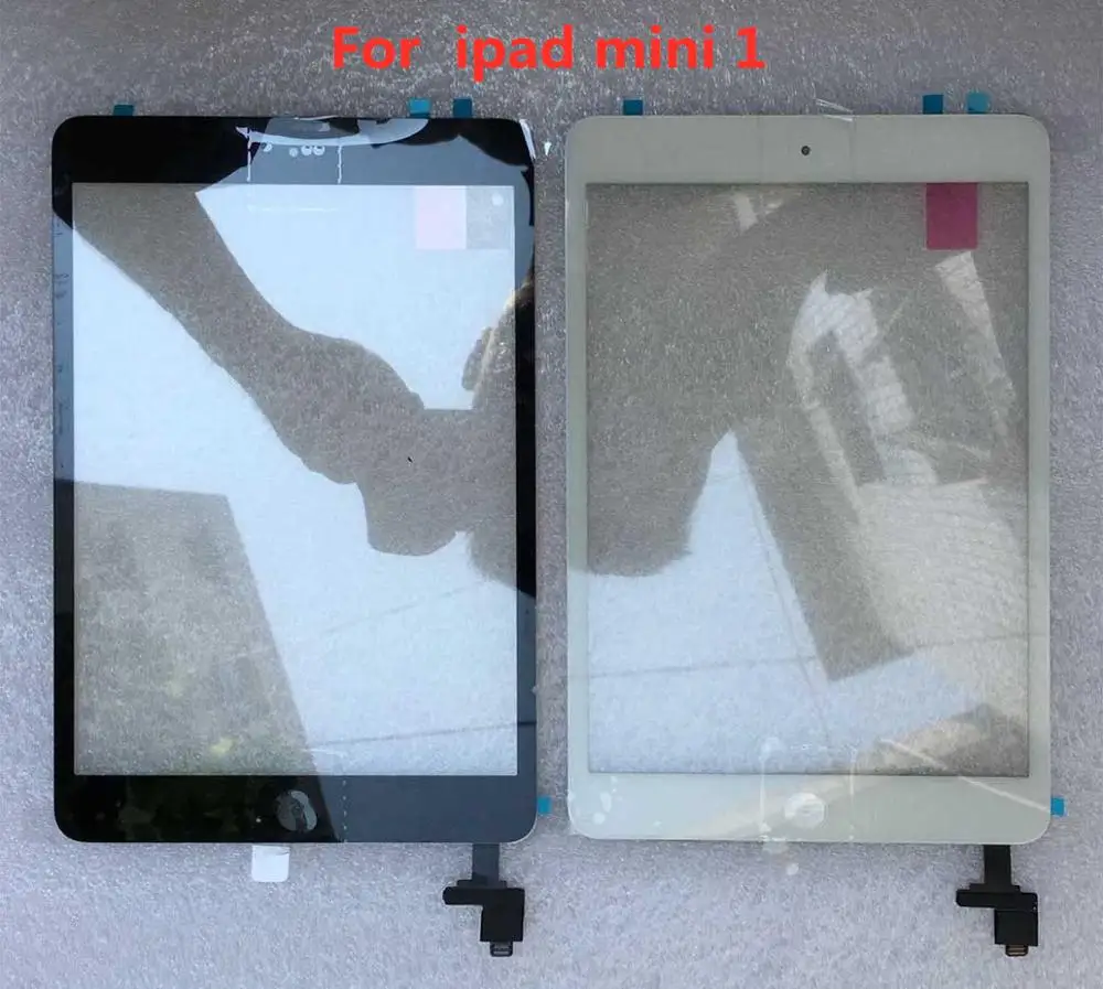 For iPad for ipad mini 1（A1432/A1455/A1454) Touch Screen Digitizer Replacement Front Glass Assembly -Not Includes Home Button | Мобильные