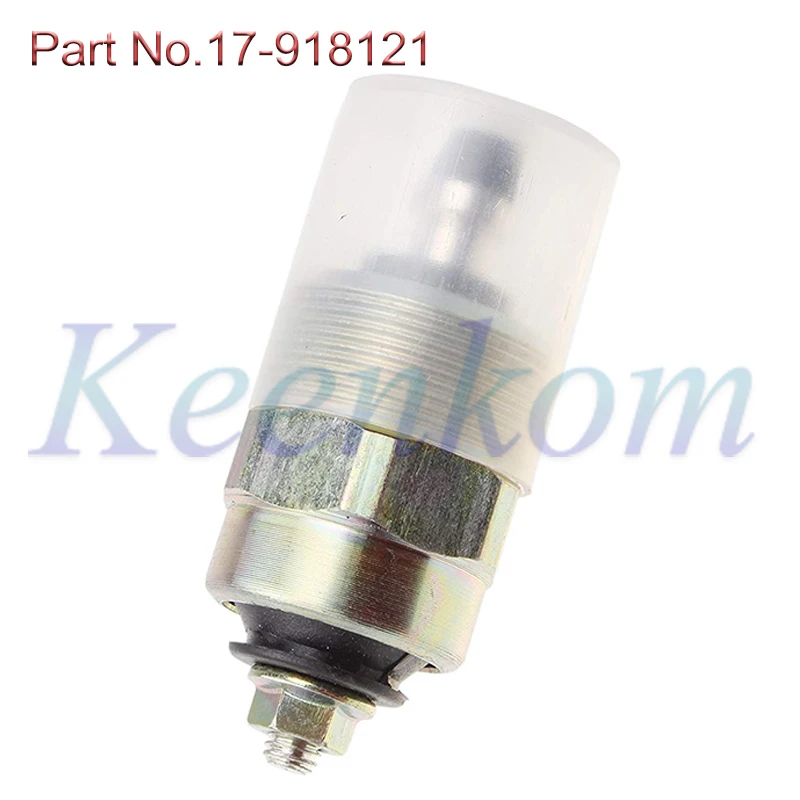 12V Engine Stop Solenoid Valve 17-918121 17918121 Fit For JCB Mini Crawler Excavator 8080 8052 8060 8056 | Автомобили и мотоциклы