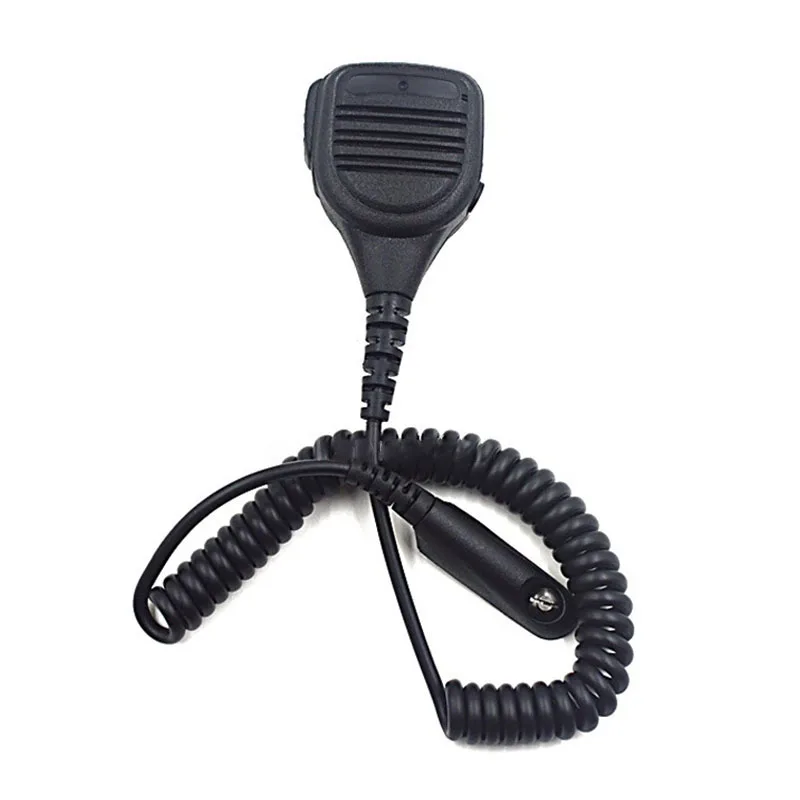 Полностью водостойкий динамик микрофон microfono ptt для motorola walkie talkie gp328 gp338 bidirezionale радио pro5150 PG380 gp680 gp