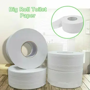 

2020 2 Rolls Large Grain Paper 3 Layers Toilet Roll Paper Tissue Roll Paper Primary Wood Pulp Toilet Paper