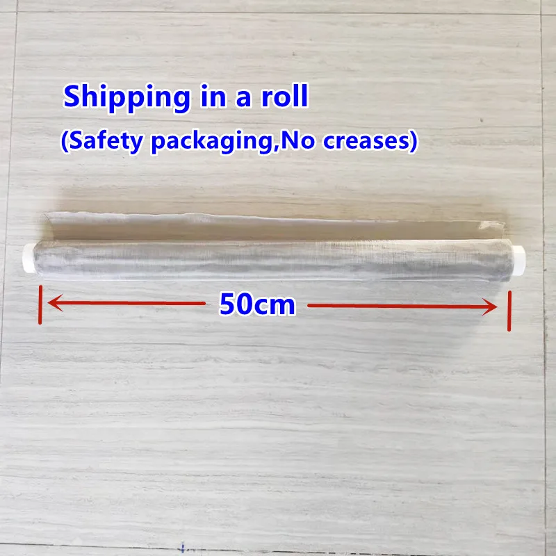 500x50cm 304 Stainless Steel Woven Wire Mesh Filtration Screen Mesh Screening Filter Sheet Screen Industrial Fix Tools Net stainless steel filter filter mesh screen printing mesh