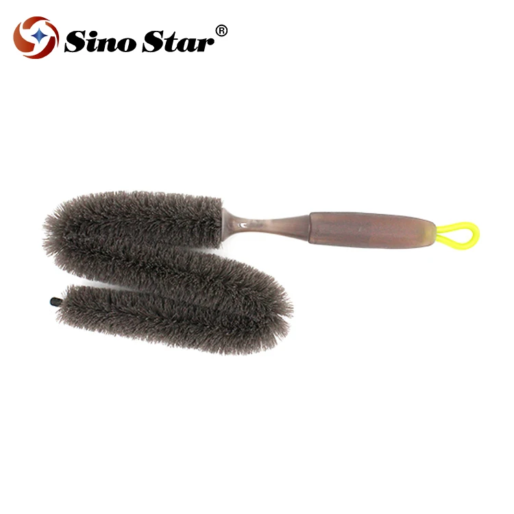 JLM11 Engine Compartment Brush Long Flexible Strong Detergent with