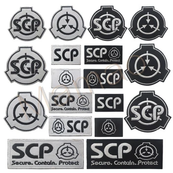 

Special Containment Procedures Foundation Secure Contain Protect SCP Patches Badges Applique SCP Patch For Jacket Bag Jeans