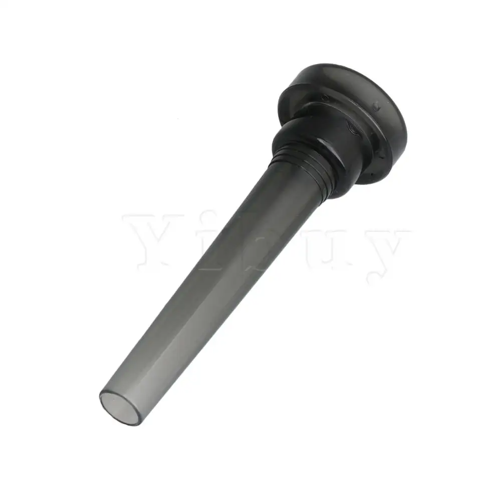 Yibuy Черный ABS пластиковые трубы мундштук 5C части трубы