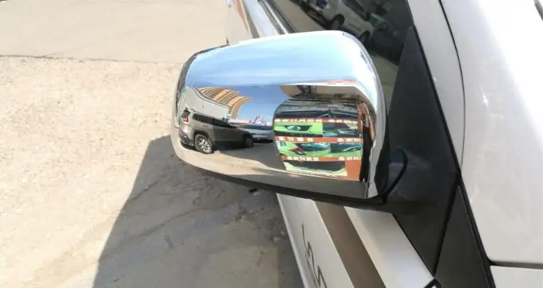ABS Chrome Rearview mirror cover Trim/Rearview Decoration for 2010-2013 Mitsubishi Lancer/Lancer X/Lancer Car styling | Автомобили и