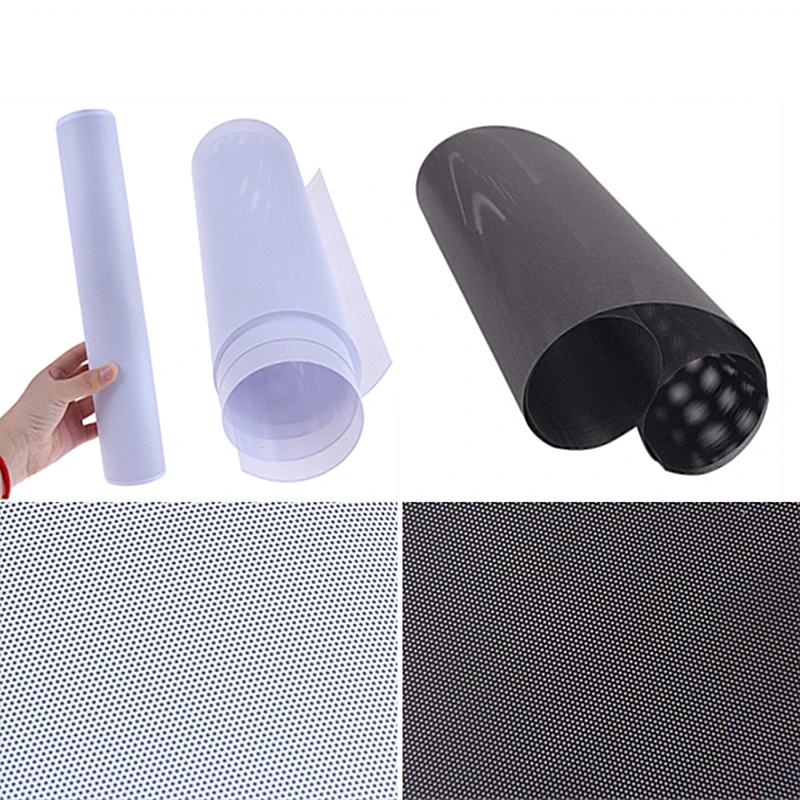 Cover Cooler Computer Mesh Pc-Case PVC 30x100cm Fan Chassis Network-Net DIY Black/white