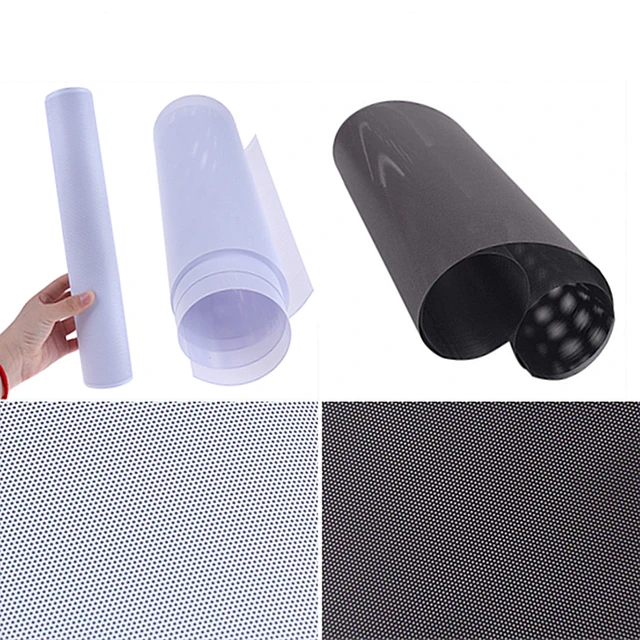 Computer Mesh 30x100cm DIY PVC PC Case Fan Cooler Dust Filter Network Net Case Dustproof Cover Chassis Dust Cover Black/White