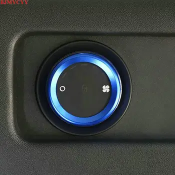

BJMYCYY for Land Rover Discovery Sport 2015-2018 Interior Trunk Air Conditioning Outlet Adjustment Knobs Cover Trim Ring