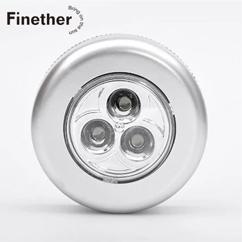 

LED night light pat light touch light emergency light creative paste light bedroom bedside small lamp stickers wall lamp