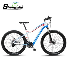 Sheng milo Электрический велосипед Ebike 27,5 дюймов горный электровелосипед 48V240W двигатель гибрид литиевая батарея для электрического велосипеда 48v