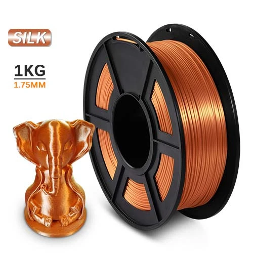 

PLA Filament pla silk sffect 1KG For 3D Printers Filament 1.75MM 330M 2.2lbs Silk Texture Refills Biodegradable Material