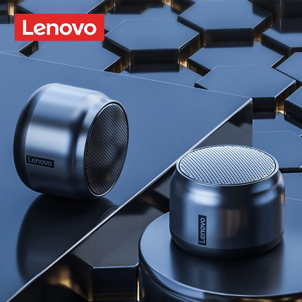 Оригинальный Портативный беспроводной Bluetooth-Динамик Lenovo K3 3D металлический