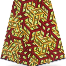 Африканская вощеная ткань принтом для пэтчворк Анкара ткань африканская ткань высокого качества 12 ярдов хлопок ткань для платья HH-Y14