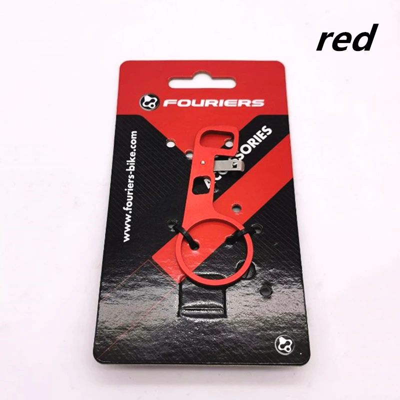 red 60mm Держатель FOURIERS DI2 для дорожного велосипеда, компьютера, крепление, фиксация 28,6 мм, вилка, велосипедный кронштейн, 6 градусов, для DI2, Соединительный адаптер - Цвет: red 60mm