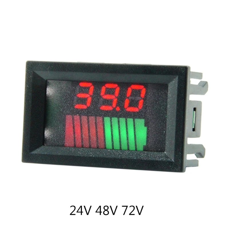 12V 72V кислотный свинцовый аккумулятор индикатор уровня заряда Ёмкость Тесты