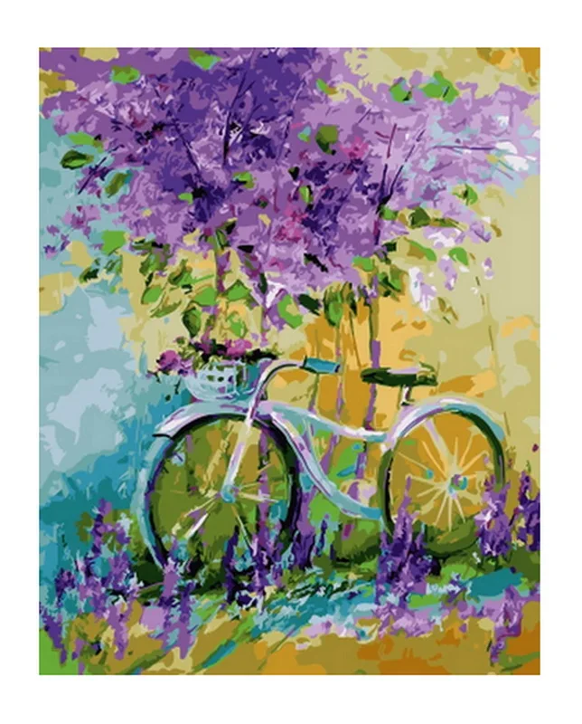 Frameless diy painting by numbers wall decor diy painting on canvas for