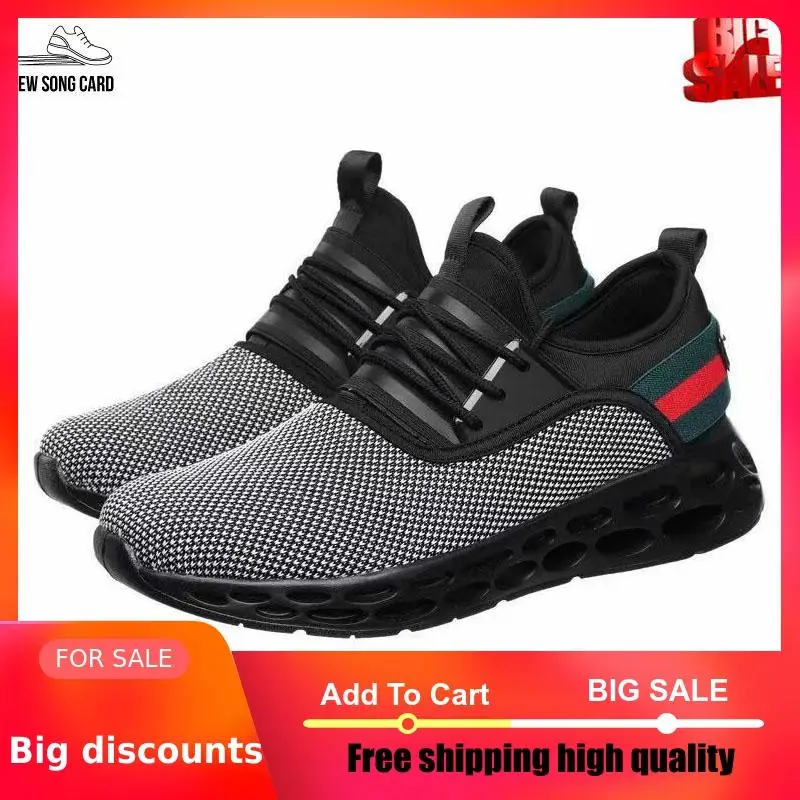 

safety shoes men shock absorbers breathable lightweight comfortable shoes outdoor sports shoes walking 2019 new casual shoes