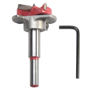 

35mm Wood Cutter Drill Bit Woodworking Hex Wrench Forstner Auger Power Tools Hole Saw