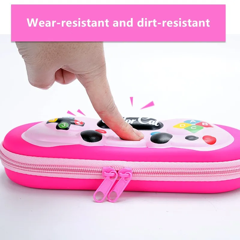 Pencil Case Game Handle Cute Pencil Case Large Capacity Stationery Box