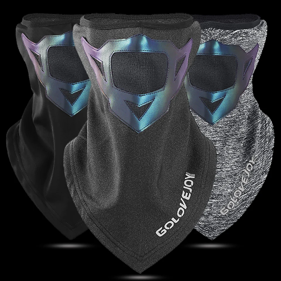 Зимняя теплая маска WALK FISH для ночной рыбалки дышащий ветрозащитный шарф