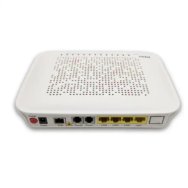 Б/у ZTE 2 шт. Gpon /Epon ONU F460/F660 (оригинальная копия) 4fe + 2TEL ONT 4G однодиапазонный Wi Fi роутер