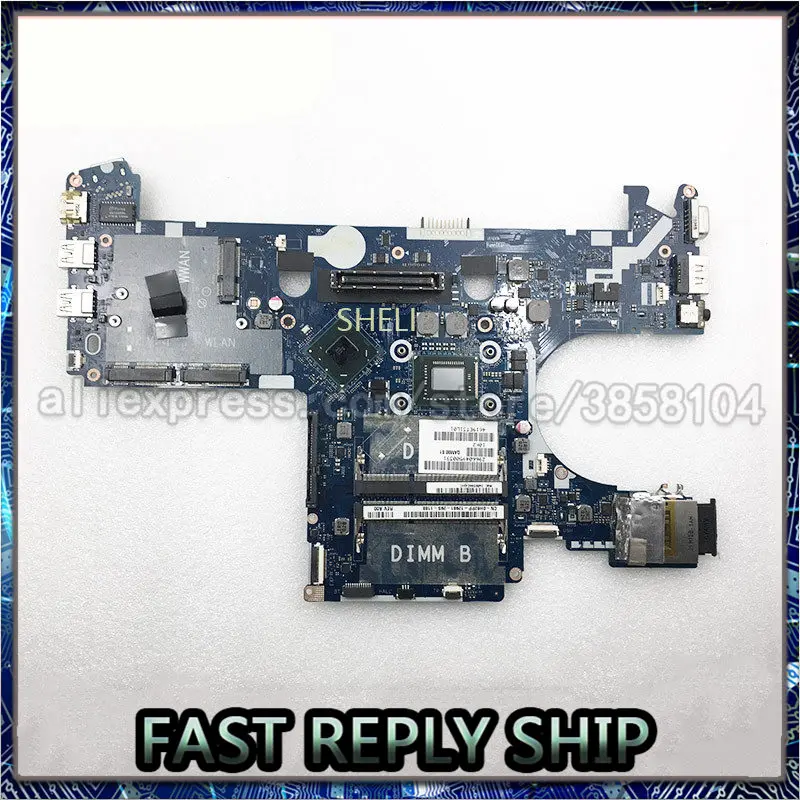 Процессор SHELI для DELL CN-0H62PP 0H62PP H62PP w i3-2350M QAM00 LA-7731P Latitude E6230 материнская плата