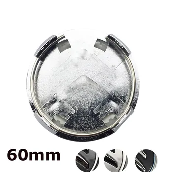 

100pcs 60mm 4pin Silver gray Black car Wheel Hub Center Caps Sticker For Citroen C2 C4 C5 C6 C-Quatre Rim Brand Logo Emblem